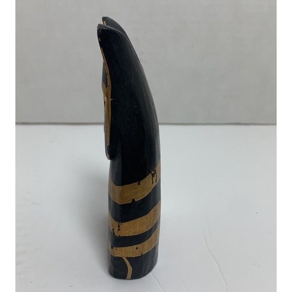 “”SOLD”” Wood Hand Painted Carved Laurel Burch Cat Figurine Single Replacement - Picture 6 of 10